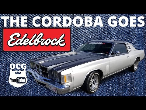 INSTALLING AN EDELBROCK AVS2 THUNDER SERIES CARBURATOR ON MY 1979 CHRYSLER CORDOBA