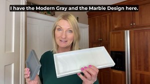 Countertop and Vanity Tray - 11.7" Silicone Bathroom Tray Countertop, Dish Soap Trays for Kitchen Counter, Sink Organizer Accessories Caddy, Toilet Laundry Shower Makeup Mat Oil Holder