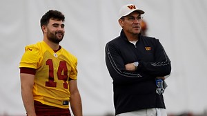 After Years of Being a Starter, Sam Howell Is ‘Embracing' New Role in Washington