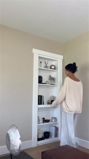 This DIY Murphy Door is simple but adds wonder and magic to your home. @oliviapsabine Did an amazing job with this DIY project 🙏 | Murphy Door