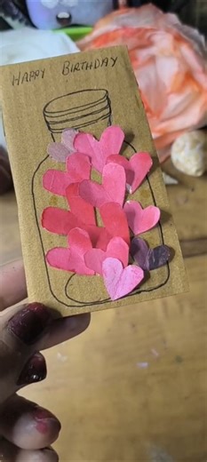 How To🙋🏻‍♀️🖼️ Make Easy & Beautiful Art on Cardboard paper||Try it.#viral #shorts #trending #youtube