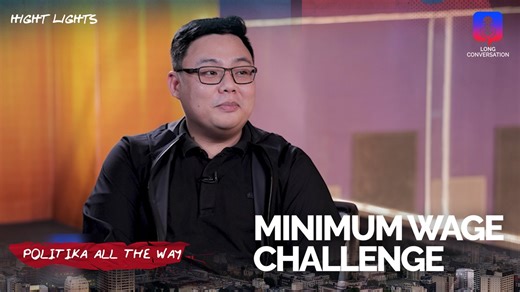 MINIMUM WAGE CHALLENGE #PolitikaAllTheWay | Kamanggagawa Rep. Eli San Fernando calls out business groups that opposed the ₱200 legislated wage hike, which passed the House but stalled in the Senate. He says large corporations lobbied against it, claiming they could not afford the increase—yet continue to profit while workers struggle. Frustrated by inaction, San Fernando dares officials and executives to take his “minimum wage challenge”: try surviving on a laborer’s pay for one full month. He i