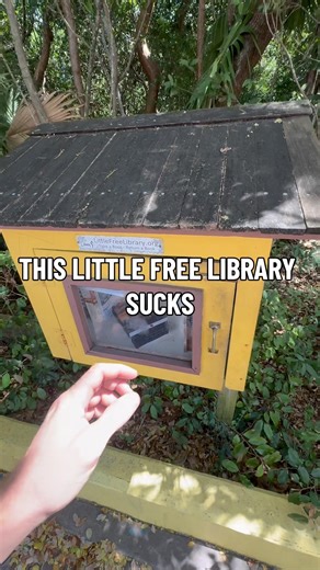 Worst Little Free Library find