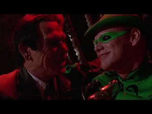 Batman Forever (1995) - The Riddler Visits Two Face Scene