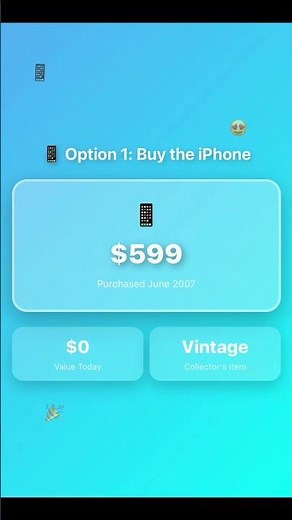 Investing in Apple Stock vs. Buying the First iPhone: Which Would Have Made More Money?