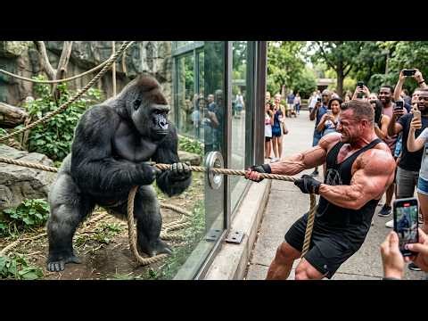 🔥 Gorilla Reactions Compilation – You Won’t Believe This 🦍😳 #GorillaLife #ViralVideo