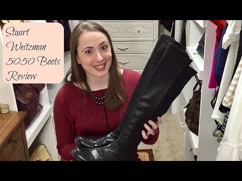 Stuart Weitzman 5050 Over the Knee OTK boots Review & Try On