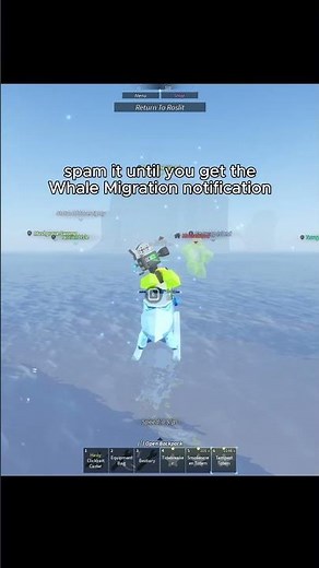 How to Spawn Whale Migrations in Fisch