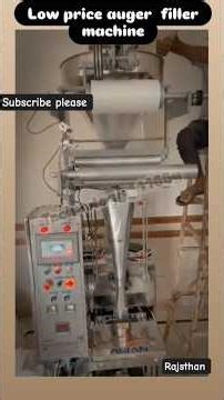 low price semi automatic auger filling packing machine in Asafoetida powde