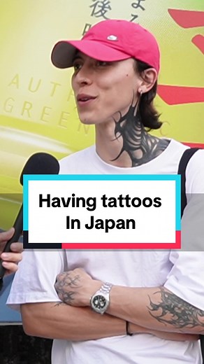 What’s it like having tattoos in Japan? #tattooinjapan #japaneseculture #tattooculture