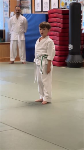 Liam: Fukyu kata Daiichi. The Legacy in grandchildren. 👍 | Okinawa Goju Ryu Karate Do International