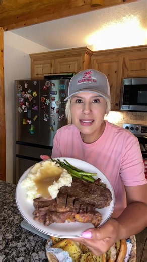 Bistec con puré de papas — receta fácil y casera