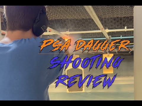 PSA Dagger 9mm in Sniper Green with Threaded Barrel Review!