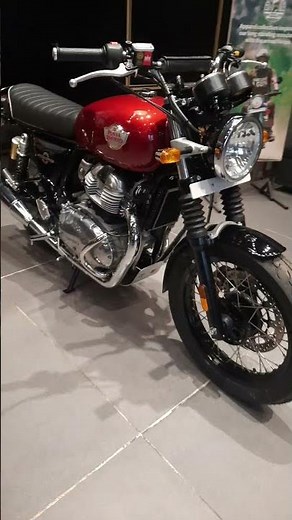 Royal Enfield Interceptor 650 Canyon Red #royalenfield #puremotorcycling