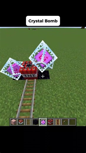 Crystal Bomb #minecraft #shorts
