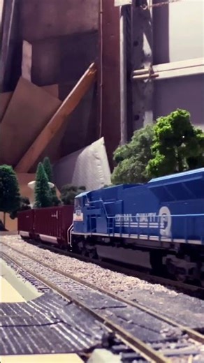 HO Conrail coal train from 1999