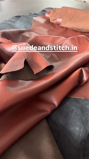 Suede & Stitch on Instagram: "Testing out the leather for our shoes. Stay tuned!"