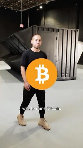 Custom Built Bitcoin Mining Container