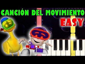 Biper y sus Amigos - Canción del Movimiento | Piano Cover | Tutorial FÁCIL | Karaoke