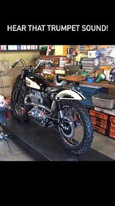 178K views · 5.2K reactions | Hear that Trumpet sound! ‘49 Triumph TR5 Trophy “Big Bear Scrambler” by Ton Up Classics, restored after sitting 60 years outside! #triumphmotorcycles #scrambler #desertsled #preunit #classicbike #vintagemotorcycle | BikeBound | Facebook