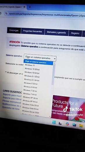 Instalación rápida del driver de impresora Epson L