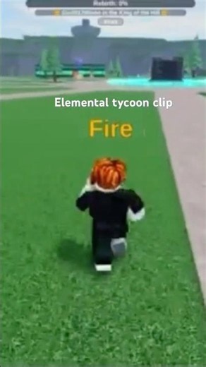 Playing elemental tycoon #roblox #robloxshorts #robloxgames #shortss