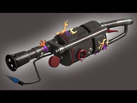 TF2 Pyro Marine Flamethrower