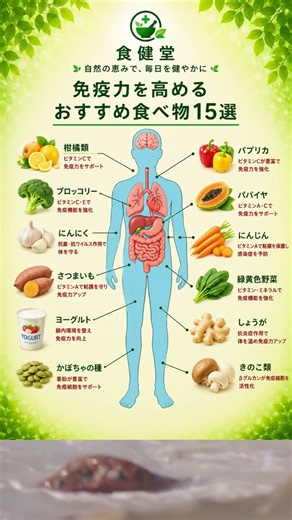 🛡️💪 免疫力を自然にサポートする食品｜毎日の食事でできる免疫ケア