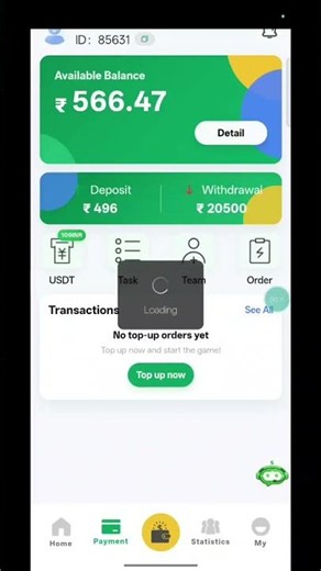 DDPay App Live Proof! 😱 20K Buy = ₹1300 Profit | No Points direct Cash💸 #shorts #earningapp