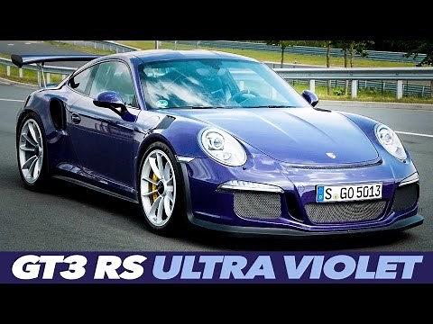 Porsche 911 GT3 RS Ultra Violet EXTERIOR INTERIOR DESIGN