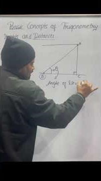 Trigonometry Ch 09 Height and Distance NCERT Board Exam 2026#maths #cbseboardexamlatestupdate