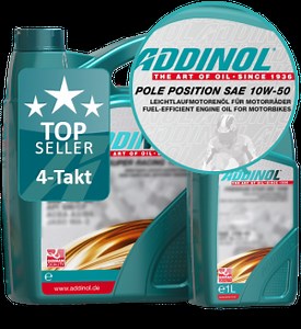 ADDINOL Motoröl 10w50 Pole Position SAE 10W-50