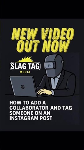 How to add a collaborator or tag someone in Instagram - Video now out.
