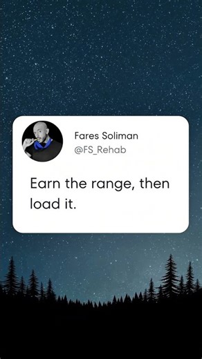 Range of motion and strength