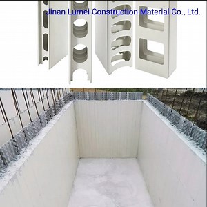 [Hot Item] PVC Wall Formwork of Logicwall Permanent Formwork System for Permanent PVC Walling Solutions