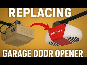 Old Garage Door Opener FAIL… Upgrading to a New Craftsman (Full Install Guide)