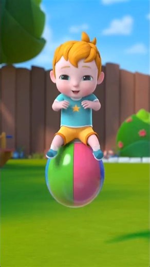 Jumping Ball Baby With Ball #shorts