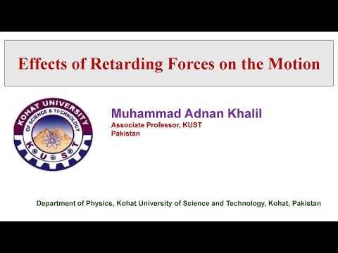 Effects of Retarding Forces on Motion | Equation of Motion | Classical Mechanics Lecture