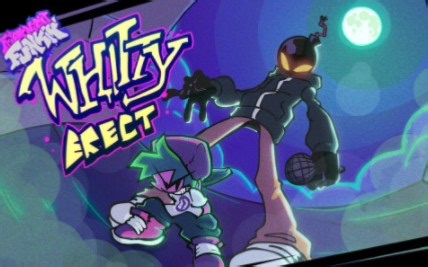 有配音的Whitty 模组！FNF优质mod Whitty Erect