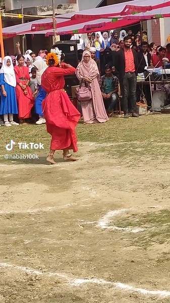 Traditional Dance Performance in Vibrant Attire