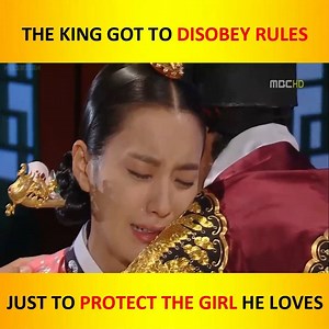 323K views · 5.9K reactions | When The King chooses to protect dongyi and disregard his position and integrity as a king :( My heart tears into pieces #taca #dongyi | A18 | Facebook