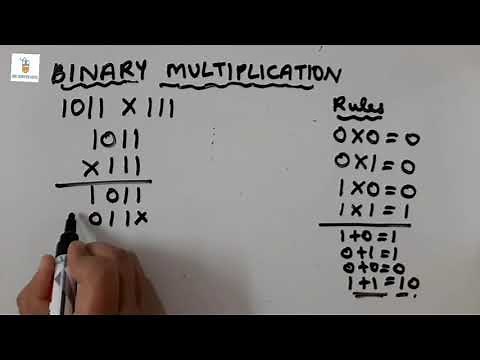 Binary multiplication |number system| CBSE computer science | cyber beans | kips| it beans | class 7