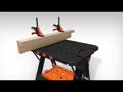 PONY WORK TABLE KIT - Clamp table and sawhorse