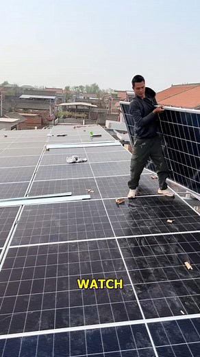 6.3K views · 19 reactions | The Magic of Solar Panel Installation. #SolarEnergy #CleanPower #EcoFriendly #GoGreen #RenewableEnergy | Doraya Jennings | Facebook