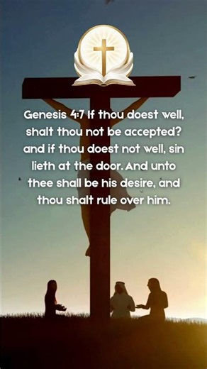 Short Bible Reading For Your Day | Genesis 4:7 ⏱️