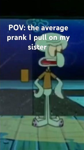 Harmless prank😀#spongebob #explosion #squidward #fire ￼