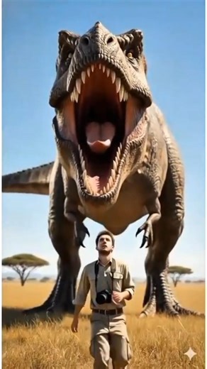 What If T-Rex Lived Today? Its Bite Was 3x Stronger Than a Crocodile! 🦖 #animalfacts #trex #dinosaur