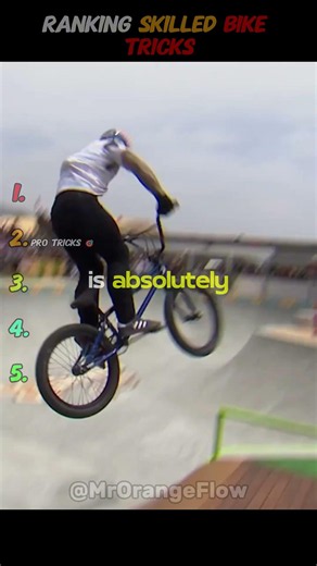 Ranking Skilled Bike Tricks