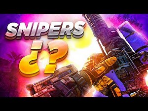 Que pasa con los SNIPERS en BLACK OPS 4!?