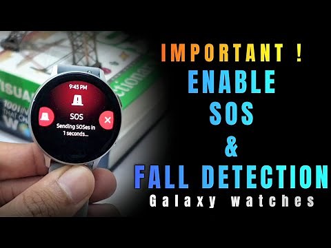 Samsung Galaxy Watch 3 - Galaxy Watch Active 2 - SOS & FALL DETECTION - NEW TIZEN OS 5.5 Features